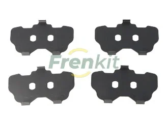 Комплект протискрипних пластин (задніх) Ford Focus/Galaxy/Kufa/Mondeo 05-15 Frenkit 940165