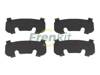 Комплект протискрипних пластин (задніх) Chevrolet Lacetti/Nubira 05- Frenkit 940166