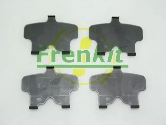 Комплект протискрипних пластин (задніх) Toyota Corolla 06-14 Frenkit 940174
