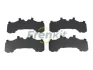 Комплект протискрипних пластин (передніх) Renault Master 3.0 dCi 05- Frenkit 940197 (фото 1)
