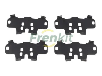 Комплект протискрипних пластин (задніх) Hyundai Accent IV 10-/Kia Ceed 18- Frenkit 940216
