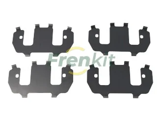 Комплект протискрипних пластин (передніх) Audi A6 11-/A7 10- Frenkit 940218