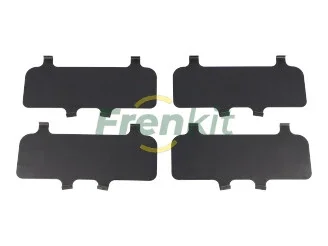 Комплект протискрипних пластин (передніх) Toyota Hilux VII 05- (Advics-Ohio) Frenkit 940223
