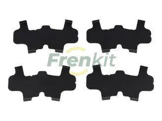 Комплект протискрипних пластин (задніх) Toyota Auris 06- (Galfer) Frenkit 940226