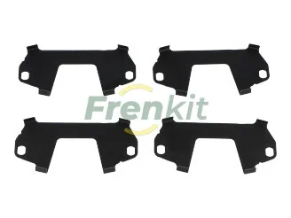 Комплект протискрипних пластин (передніх) Citroen C2/C3 02-12 Frenkit 940237