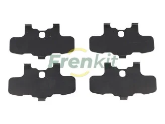 Комплект протискрипних пластин (задніх) Citroen C4/Peugeot 4008 12- Frenkit 940241