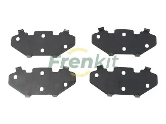 Комплект протискрипних пластин (передніх) Skoda Fabia/VW Polo 07- Frenkit 940257