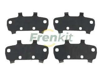 Комплект протискрипних пластин (задніх) Ford Fiesta 17-/Peugeot 308 13- Frenkit 940330