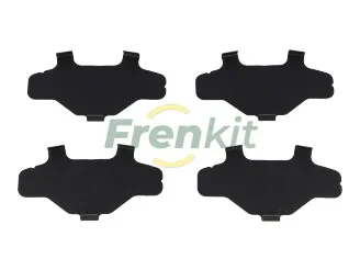 Комплект протискрипних пластин (передніх) Dacia Logan/Sandero 1.0-1.6 04-/Renault Clio 1.2-1.9 98- Frenkit 940379