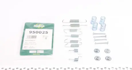 Комплект пружинок колодок ручника Chevrolet Lacetti/Nubira 1.4-2.0D 05- (170x26) (Sumitomo) FRENKIT 950025