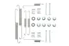Комплект пружинок колодок ручника Renault Logan 1.4-1.6 05- (Lucas) FRENKIT 950678 (фото 1)