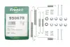 Комплект пружинок колодок ручника Renault Logan 1.4-1.6 05- (Lucas) FRENKIT 950678 (фото 2)