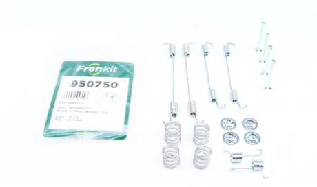 Комплект пружинок колодок ручника Renault Kangoo 1.5dCi/1.6 97- (Bosch) Frenkit 950750