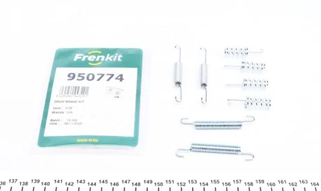 Комплект пружинок колодок ручника VW LT 28-35/MB Sprinter 208-316 (160x25) (Ate) Frenkit 950774