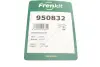 Комплект пружинок колодок ручника Volvo C70/S80/XC90/S60 01-14 FRENKIT 950832 (фото 6)