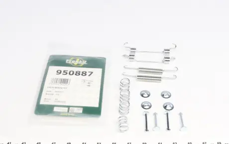 Комплект пружинок колодок ручника FRENKIT 950887