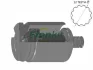 Поршень супорта (заднього) Opel Insignia/Vivaro 2.0 CDTI 17- (d=38mm) (Trw) (з механізмом) FRENKIT K385202T (фото 1)
