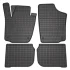 Килимки Гума, 4 шт BASIC, задн/передн, комплект, колір чорний, SEAT LEON, TOLEDO II SKODA OCTAVIA I VW BORA, BORA I, GOLF IV, JETTA III 09.96-06.14, Ліфтбек / Седан / Універсал / Хетчбек FROGUM ET0012 (фото 1)