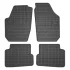 Килимки Гума, 4 шт BASIC, задн/передн, комплект, колір чорний, SEAT CORDOBA, CORDOBA VARIO SKODA FABIA II, FABIA II PRAKTIK 08.96-12.14, Універсал FROGUM ET0017 (фото 1)