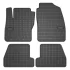 Килимки Гума, 4 шт BASIC, задн/передн, комплект, колір чорний, FORD FOCUS II FORD USA FOCUS 07.04-09.12, Ліфтбек FROGUM ET0301 (фото 1)