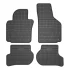 Килимки Гума, 4 шт BASIC, задн/передн, комплект, колір чорний, SEAT LEON, TOLEDO III SKODA OCTAVIA II, YETI VW GOLF PLUS V, GOLF V, GOLF VI 10.03-12.17, Буси / Купе / Ліфтбек / Седан / Універсал FROGUM ET0361 (фото 1)