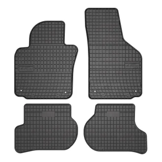 Килимки Гума, 4 шт BASIC, задн/передн, комплект, колір чорний, SEAT LEON, TOLEDO III SKODA OCTAVIA II, YETI VW GOLF PLUS V, GOLF V, GOLF VI 10.03-12.17, Буси / Купе / Ліфтбек / Седан / Універсал FROGUM ET0361