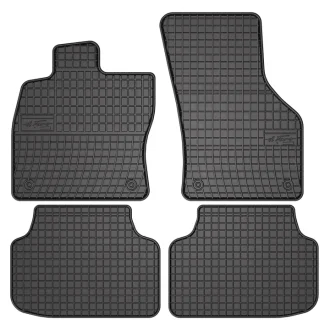 Килимки Гума, 4 шт BASIC, задн/передн, комплект, колір чорний, SKODA OCTAVIA III, OCTAVIA IV 11.12-, Ліфтбек / Універсал FROGUM ET0365