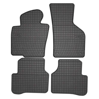 Килимки Гума, 4 шт BASIC, задн/передн, комплект, колір чорний, VW CADDY III, CC B7, PASSAT ALLTRACK B7, PASSAT B6, PASSAT B7 03.04-12.20, Купе / Седан / Універсал FROGUM ET0392