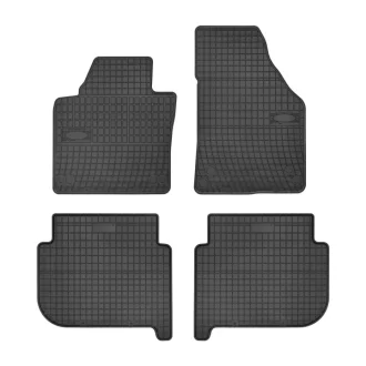 Килимки Гума, 4 шт BASIC, задн/передн, комплект, колір чорний, VW TOURAN 02.03-05.10, Буси FROGUM ET0395