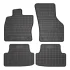 Килимки Гума, 4 шт BASIC, задн/передн, комплект, колір чорний, AUDI A3 SEAT LEON, LEON SC, LEON ST VW GOLF ALLTRACK VII 06.08-, Ліфтбек / Універсал / Хетчбек 5D / HATCHBACK 3D FROGUM ET0397 (фото 1)