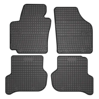 Килимки Гума, 4 шт BASIC, задн/передн, комплект, колір чорний, SEAT ALTEA, ALTEA XL VW GOLF PLUS V 03.04-07.15, Буси FROGUM ET0403