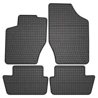 Килимки Гума, 4 шт BASIC, задн/передн, комплект, колір чорний, CITROEN C4, C4 GRAND PICASSO I, C4 I, C4 II, C4 PICASSO I PEUGEOT 307, 308 I 08.00-, Ліфтбек / Універсал FROGUM ET0632C