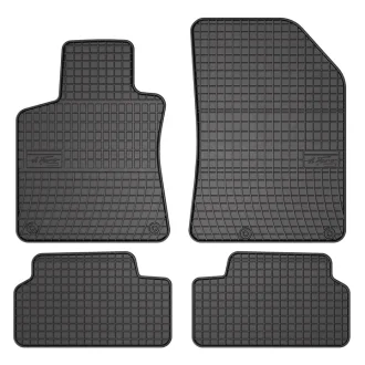 Килимки Гума, 4 шт BASIC, задн/передн, комплект, колір чорний, PEUGEOT 308, 308 II 09.13-06.21, Ліфтбек FROGUM ET0646