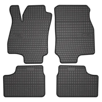 Килимки Гума, 4 шт BASIC, задн/передн, комплект, колір чорний, OPEL ASTRA G, ASTRA G CLASSIC 02.98-12.09, Універсал FROGUM ET0696