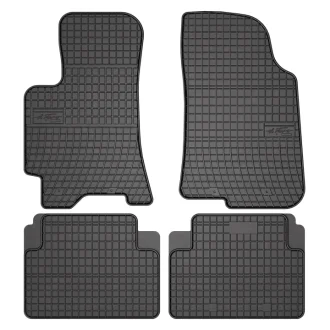 Килимки Гума, 4 шт BASIC, задн/передн, комплект, колір чорний, DAEWOO LANOS 02.97-, Седан / Van FROGUM ET0704