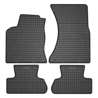 Килимки Гума, 4 шт BASIC, задн/передн, комплект, колір чорний, AUDI Q5 10.08-05.17, позашляховик, версія: AWD/4WD / FWD / Hybrid FROGUM ET0725