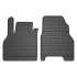Килимки Гума, 2 шт BASIC, комплект, колір чорний, MERCEDES CITAN MIXTO (DOUBLE CABIN), CITAN (MPV), CITAN/MINIVAN (W415) RENAULT KANGOO BE BOP, KANGOO EXPRESS, KANGOO II 02.08-, COMBI VAN FROGUM ET0783 (фото 1)