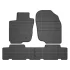 Килимки Гума, 4 шт BASIC, задн/передн, комплект, колір чорний, TOYOTA RAV 4 III 11.05-12.13, позашляховик FROGUM ET0804 (фото 1)