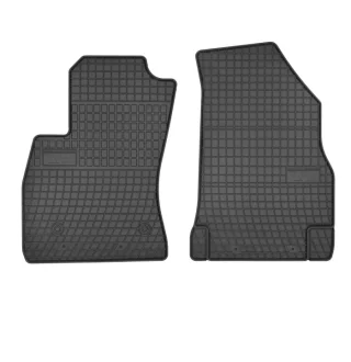 Килимки Гума, 2 шт BASIC, комплект, колір чорний, FIAT DOBLO, DOBLO CARGO OPEL COMBO, COMBO E TOUR / LIFE, COMBO TOUR 10.01-, Буси FROGUM ET0910P