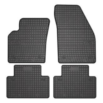 Килимки Гума, 4 шт BASIC, задн/передн, комплект, колір чорний, VOLVO C30, S40 II, V50 12.03-12.12, Ліфтбек / Седан / Універсал FROGUM ET0940