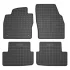 Килимки Гума, 4 шт BASIC, задн/передн, комплект, колір чорний, SEAT IBIZA V SKODA FABIA IV VW POLO VI 01.17-, Хетчбек FROGUM ET401648 (фото 1)