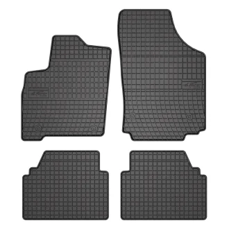 Килимки Гума, 4 шт BASIC, задн/передн, комплект, колір чорний, OPEL MERIVA A 05.03-05.10, Буси FROGUM ET543015