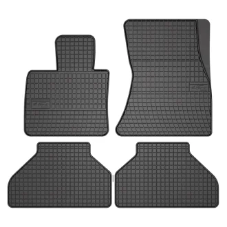 Килимки Гума, 4 шт BASIC, задн/передн, комплект, колір чорний, BMW X5 (E70), X6 (F16, F86) 10.06-07.19, позашляховик FROGUM ET546337