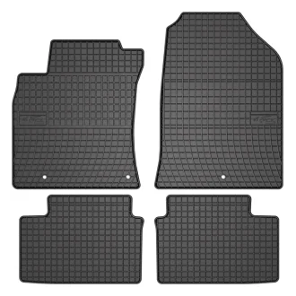 Килимки Гума, 4 шт BASIC, задн/передн, комплект, колір чорний, HYUNDAI I30 11.16-, Ліфтбек FROGUM ET547884