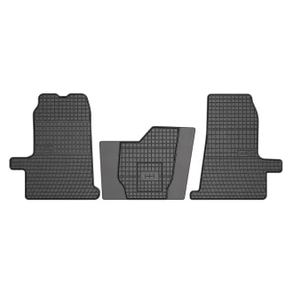 Килимки Гума, 3 шт BASIC, передн, комплект, колір чорний, FORD TOURNEO CONNECT, TRANSIT, TRANSIT CONNECT, TRANSIT TOURNEO 01.00-12.14, Автобус / Буси FROGUM ETD0072