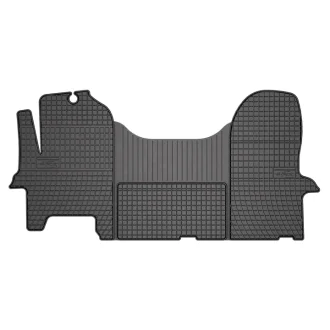 Килимки Гума, 3 шт BASIC, комплект, колір чорний, IVECO DAILY III, DAILY IV, DAILY V 05.99-02.14, Буси FROGUM ETD00992