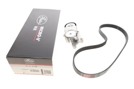 Комплект ременя генератора Citroen Berlingo/Peugeot Partner 1.6 HDi 08- Gates K016PK975