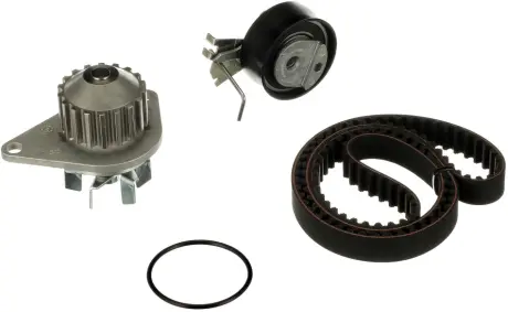 Роликовий модуль натягувача ременя (ролик, ремінь, помпа) Gates KP15574XS
