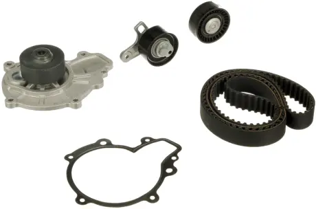 Роликовий модуль натягувача ременя (ролик, ремінь, помпа) Gates KP15634XS