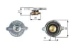 Кришка радіатора MB 207-609/Sprinter (1.4bar) Gates RC125 (фото 1)